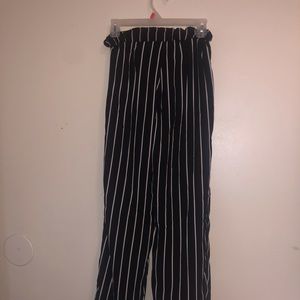 Printed Wide Leg Pants